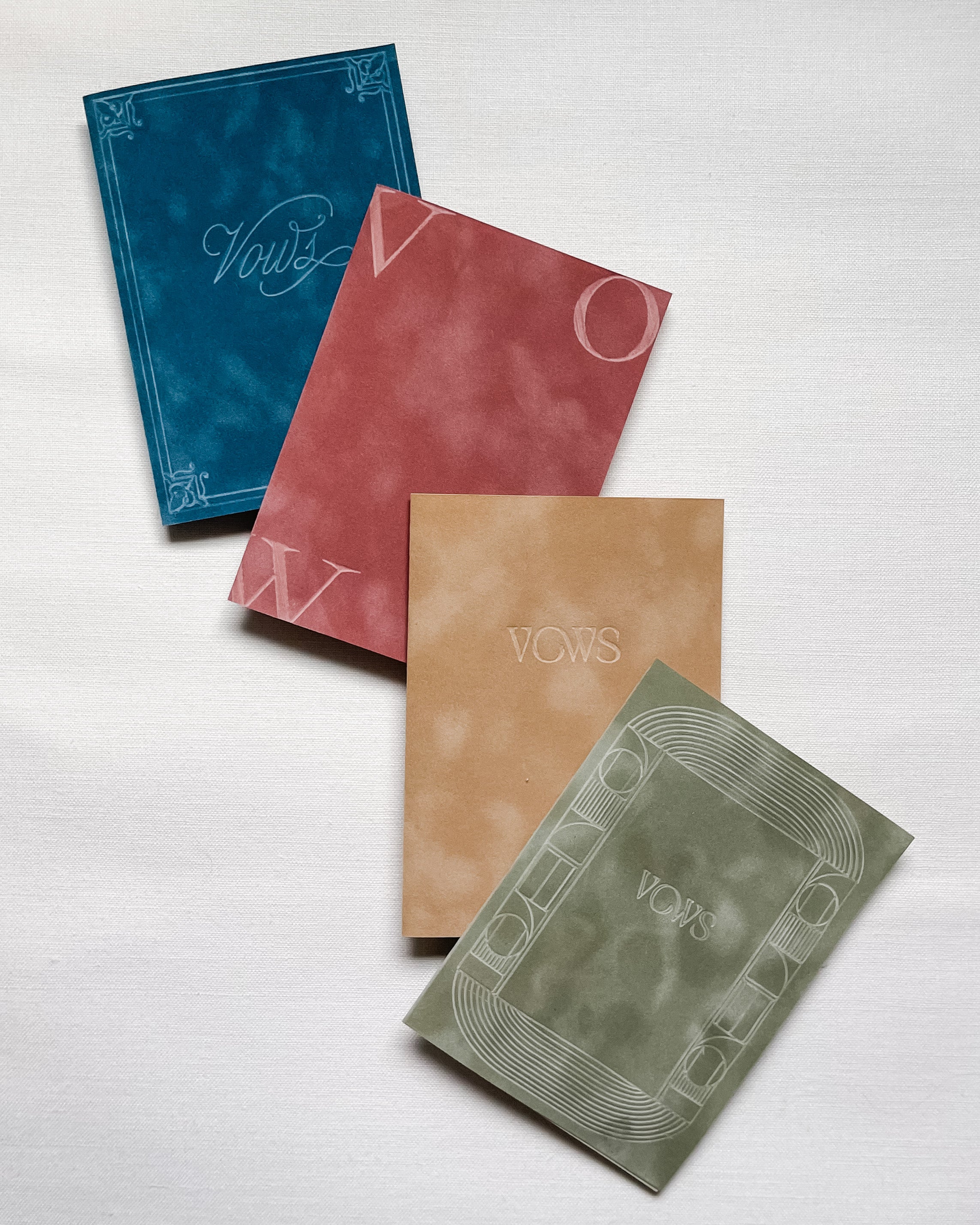 Signature Velvet Vow Books Leighwood Design Studio