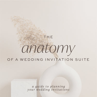 The Anatomy of a Wedding Invitation Suite