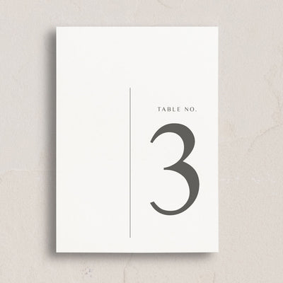 Leighwood Design Studio Semi-Custom Table Numbers