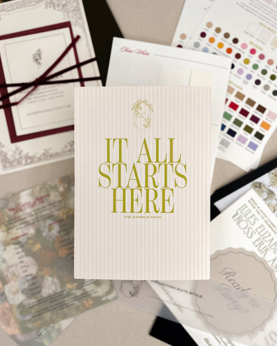 Stationery Sample Pack