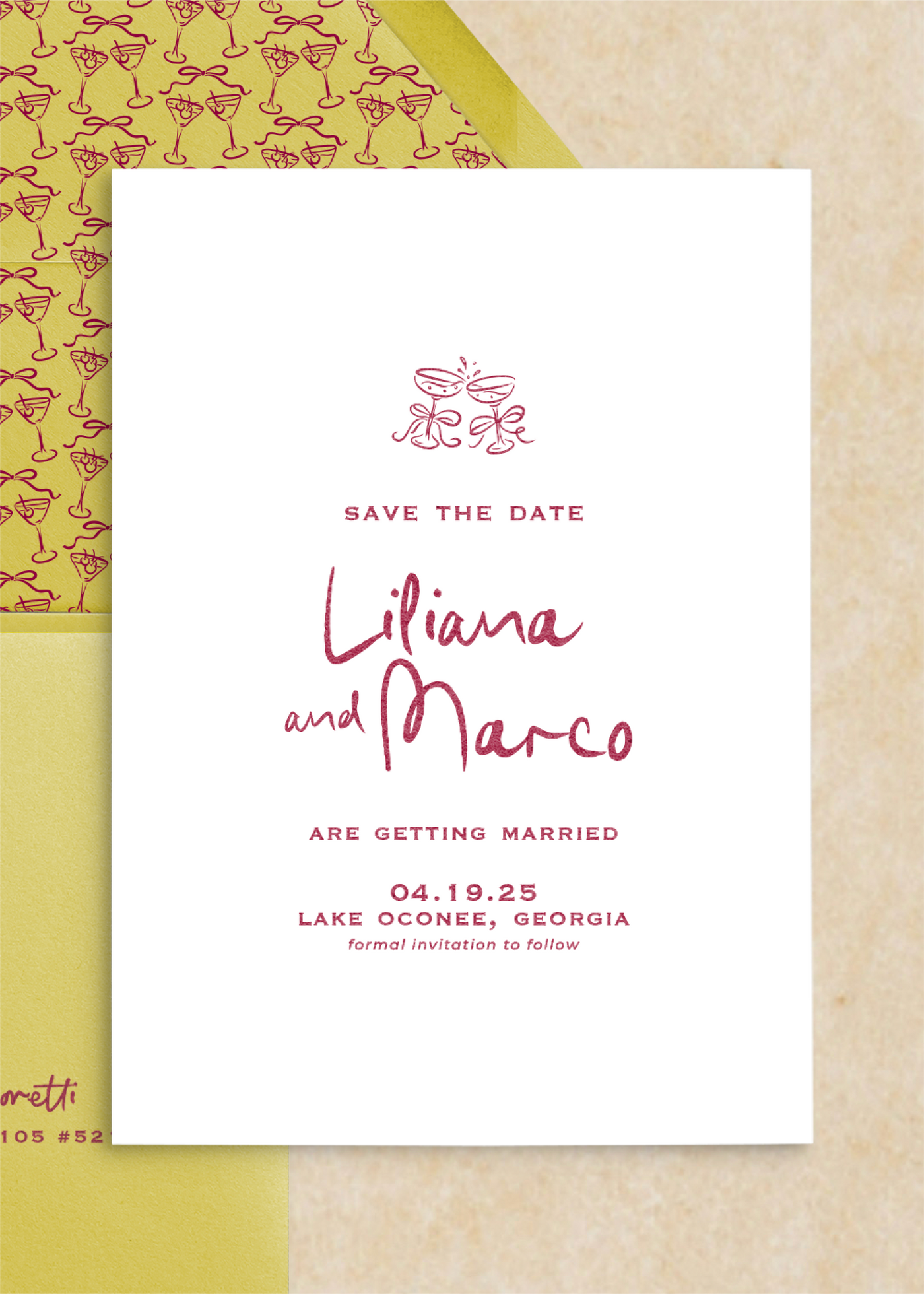 Liliana Save The Dates