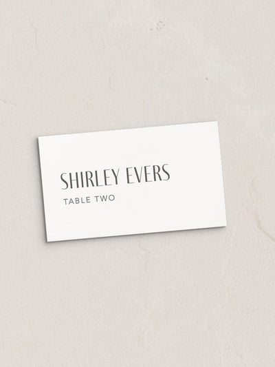 Avianna Semi-Custom Place Cards from Leighwood Design Studio