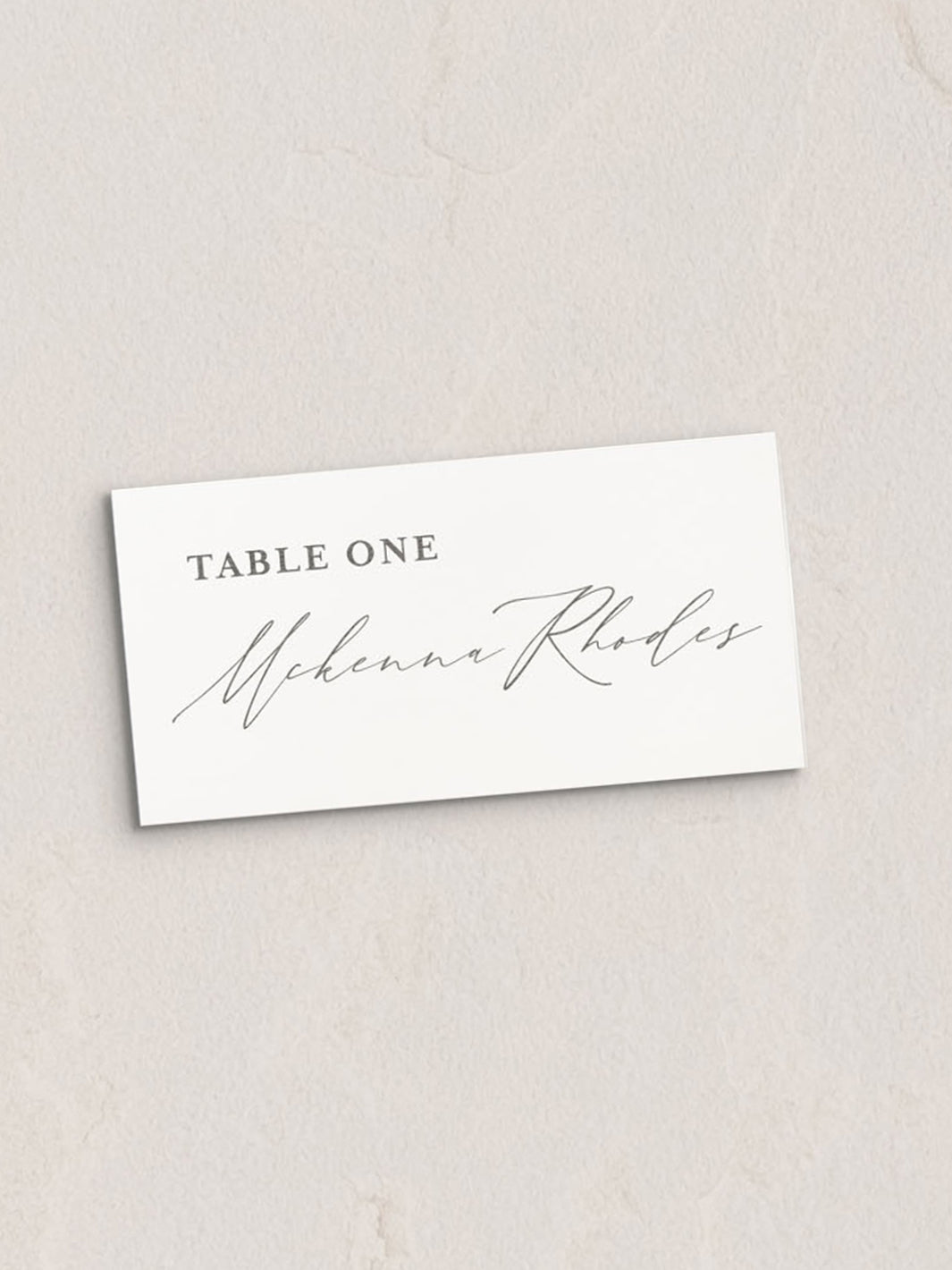 Erwin Semi-Custom Place Cards from Leighwood Design Studio