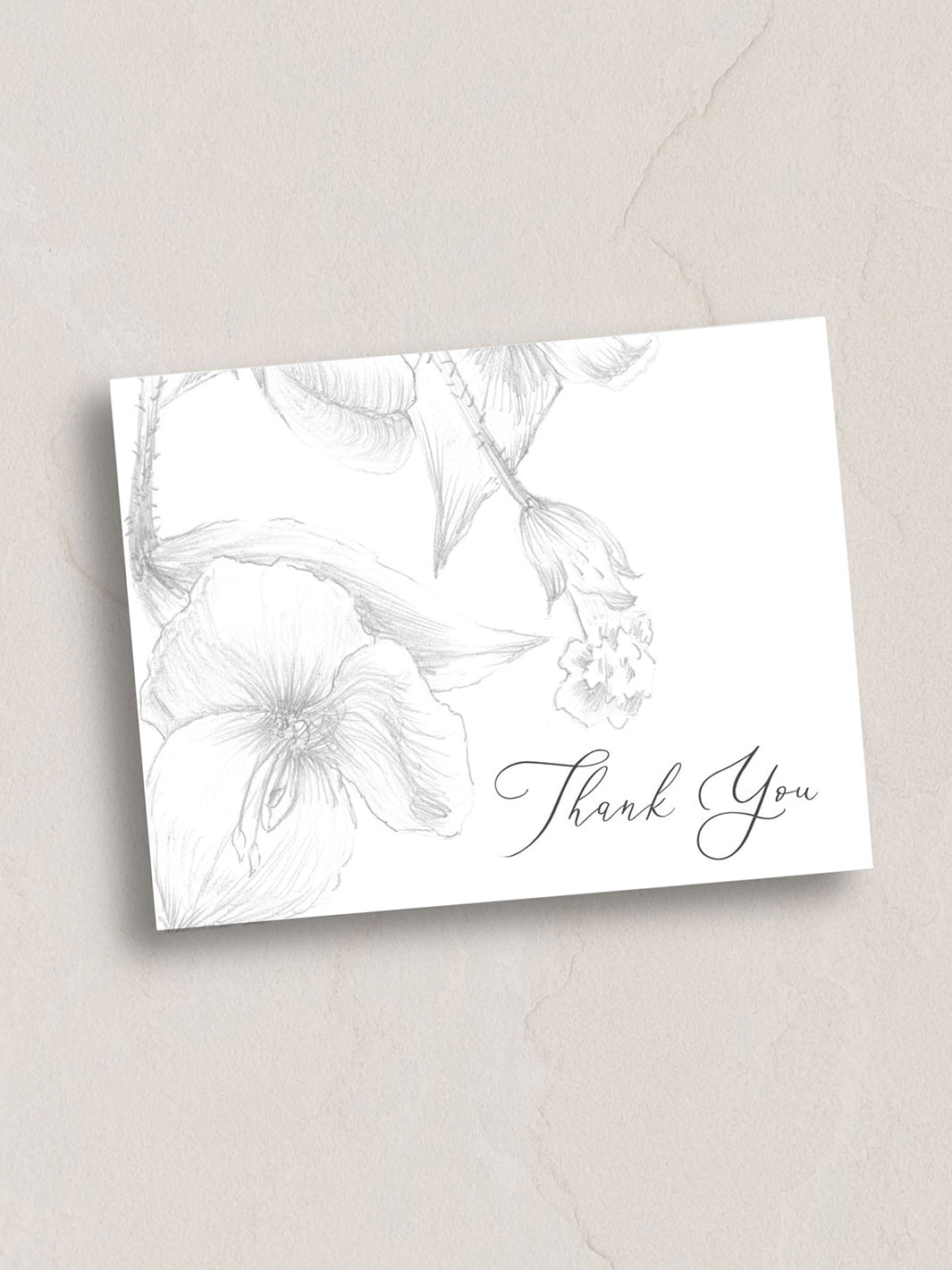 Everett Thank You Cards from Leighwood Design Studio