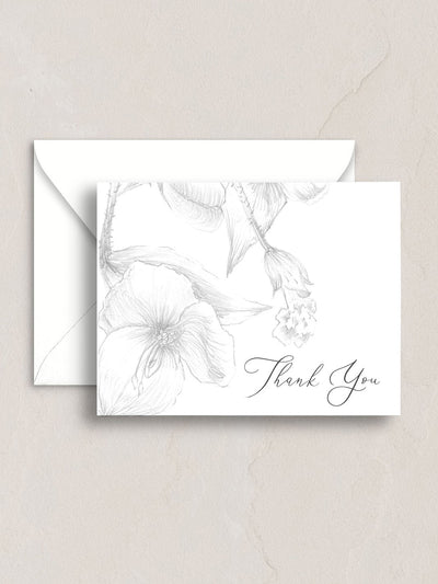 Everett Thank You Cards from Leighwood Design Studio