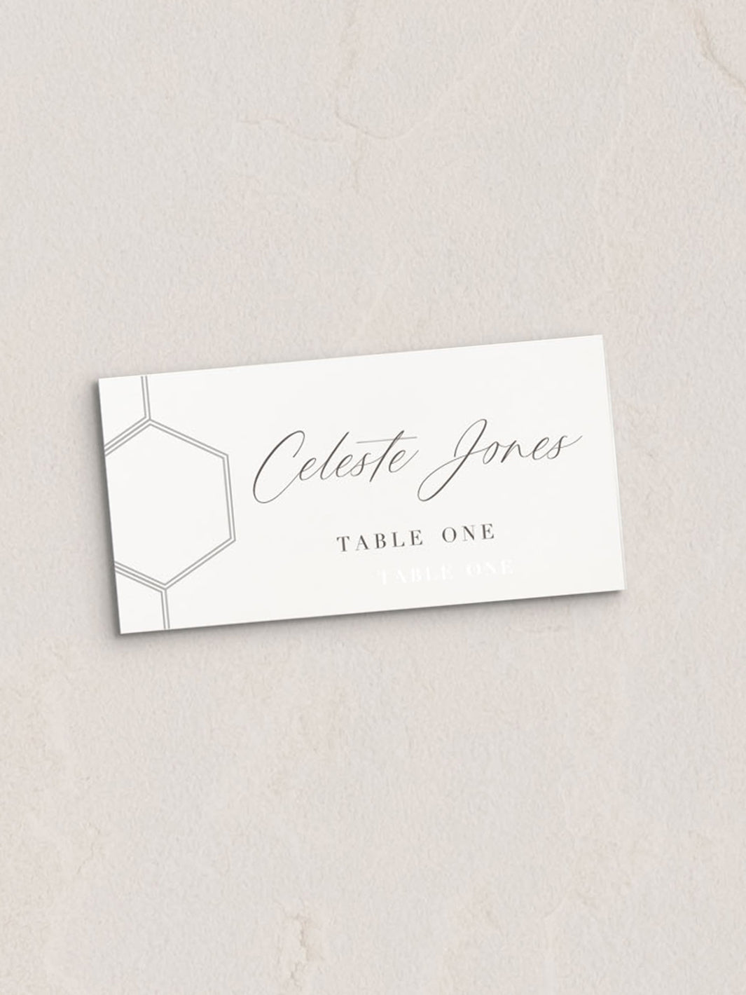 Tori Place Cards from Leighwood Design Studio
